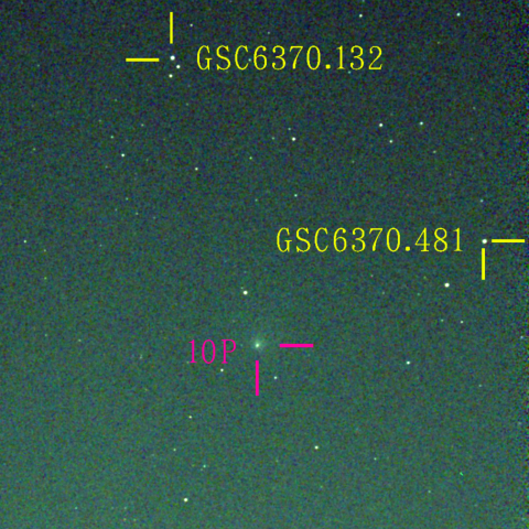 テンペル彗星(10P) 7月23日 Seestar50