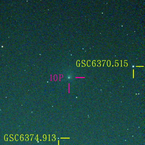 テンペル彗星(10P) 7月24日 Seestar50