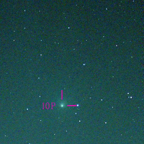 テンペル彗星(10P) 8月4日 Seestar50