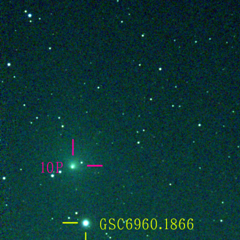テンペル彗星(10P) 8月11日 Seestar50