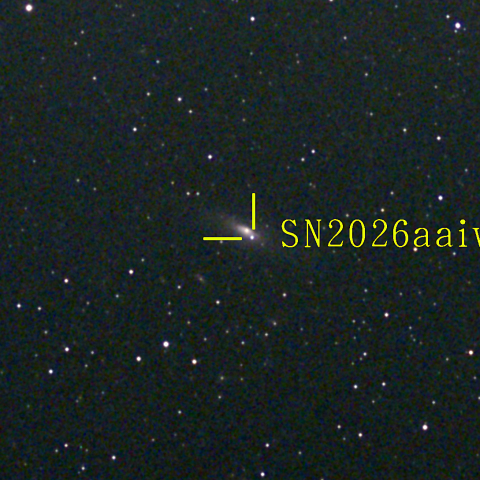 ぺガスス座 超新星(SN2026aaiv)  9月13日 Seestar50