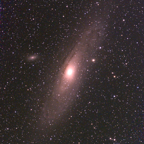 夜空は宝石箱(アンドロメダ座大銀河 M31) Seestar30 