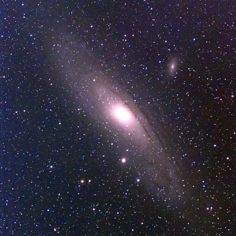 夜空は宝石箱(アンドロメダ座大銀河 M31) Seestar 30