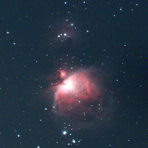 夜空は宝石箱(オリオン座大星雲 M42) Seestar30