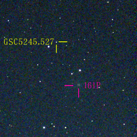 ハートレー・アイラス彗星(161P) 10月03日 Seestar50