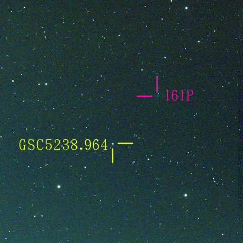 ハートレー・アイラス彗星(161P) 10月03日 Seestar30