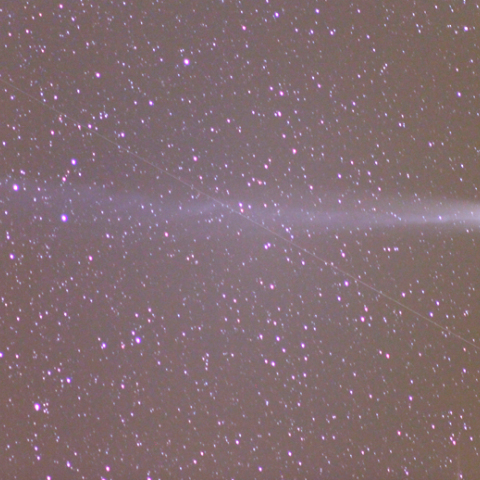 ラブジョイ彗星と流星