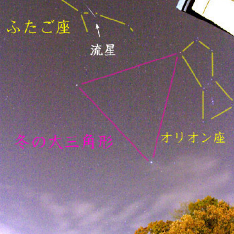 ふたご座流星群