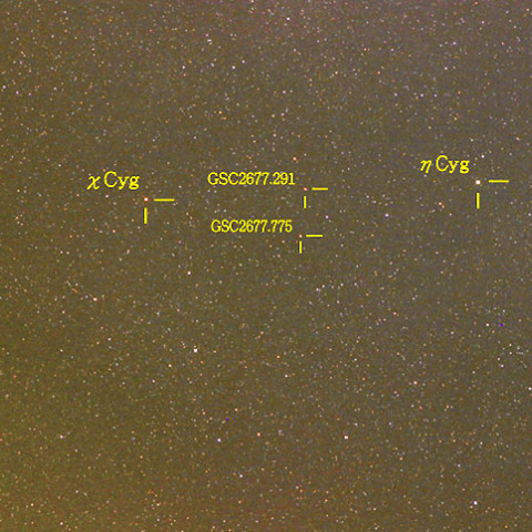 はくちょう座χ（カイ）