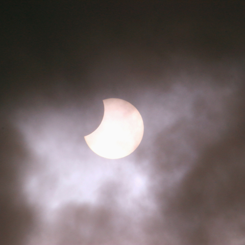 奇跡の部分日食