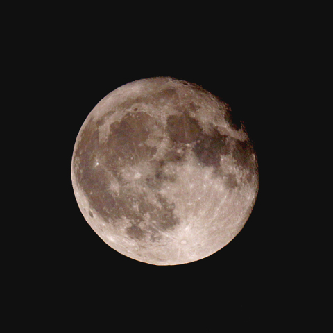 立待月（月齢16.1）