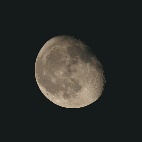 寝待月(月齢18.2)