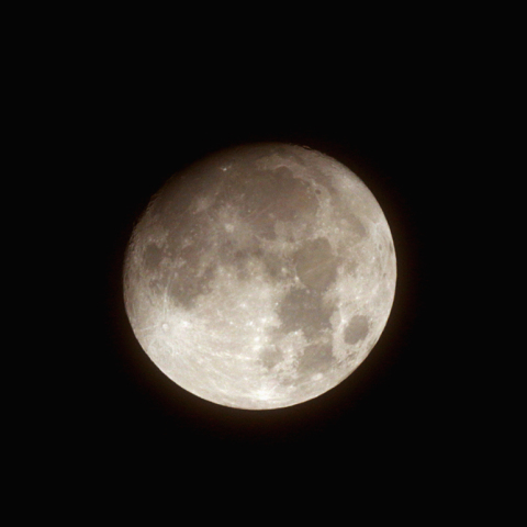 十三夜(月齢 12.8)