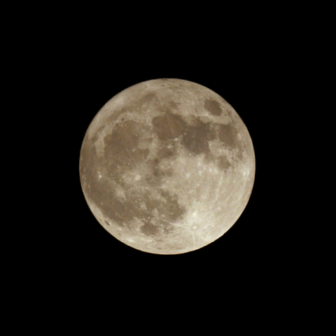 ブルームーン(月齢 14.6)