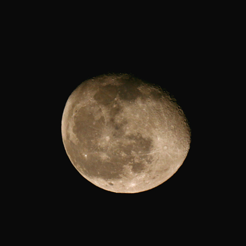 寝待月(月齢18.3)