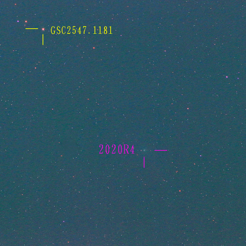 アトラス彗星 (2020R4) 200mm