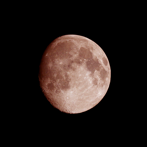 十三夜(月齢 12.8)