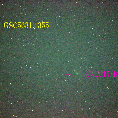 パンスターズ彗星(2017K2) 400mm