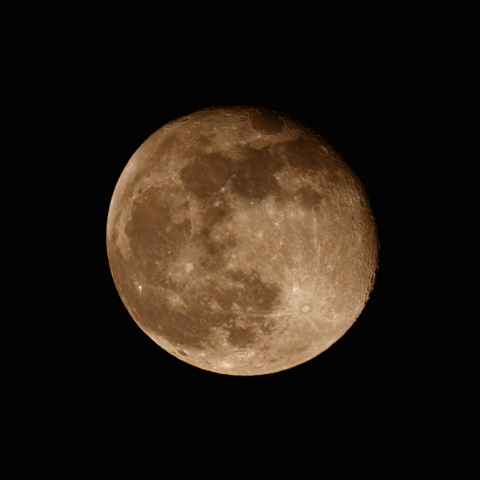 立待月(月齢 16.0)