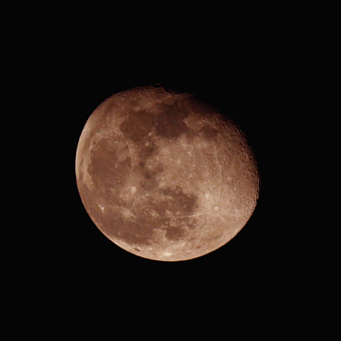 居待月(月齢 17.1)