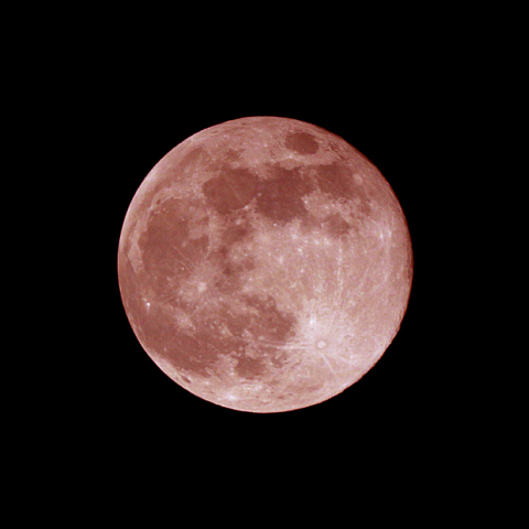 コールドムーン(月齢14.6)