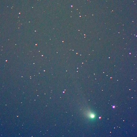 ズィーティーエフ彗星（C/2022 E3）1月19日　400mm