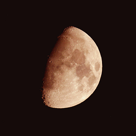 十日夜(月齢 9.4)