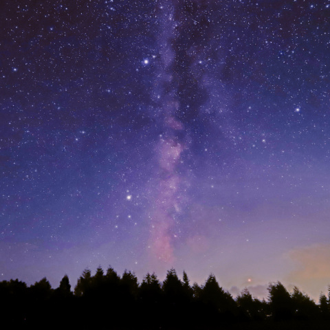 北八ヶ岳の天の川