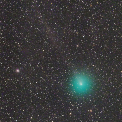 Comet 46P/Wirtanenの長い尾？
