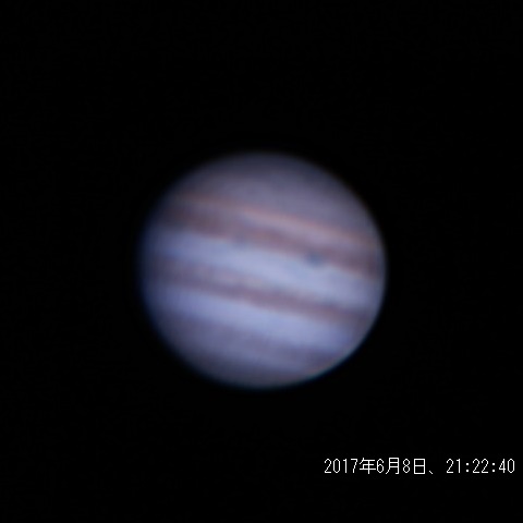 6月8日の木星