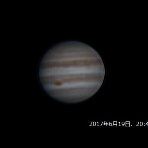 6月19日の木星