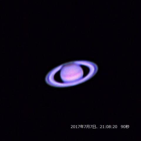 7月7日の土星