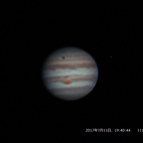 ７月11日の木星