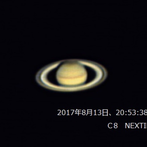 8月13日の土星