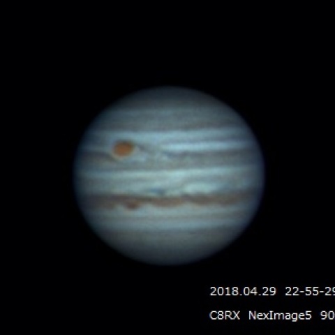 4月29日の木星