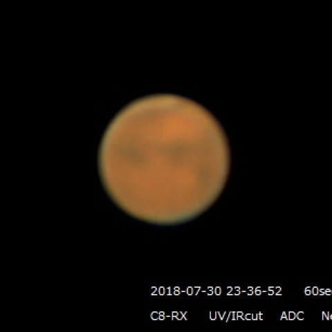 7月30日の火星
