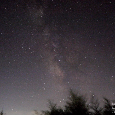 8月7日　南天の銀河