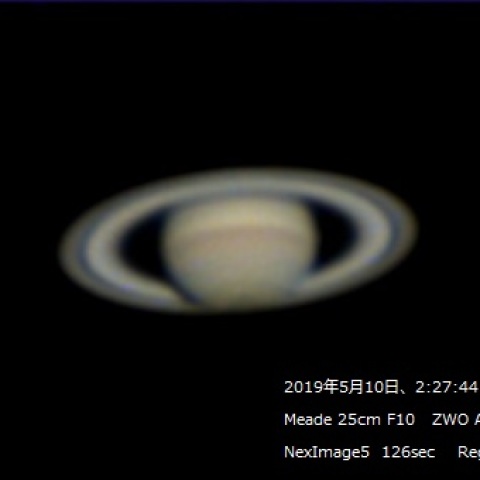 土星　5月10日