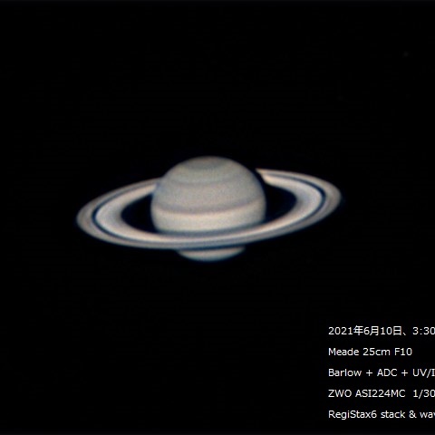 6月10日　土星