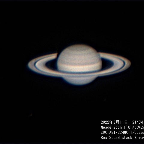 ９月１１日　土星