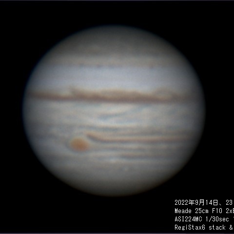 ９月１４日　木星