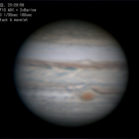 １０月１日　木星