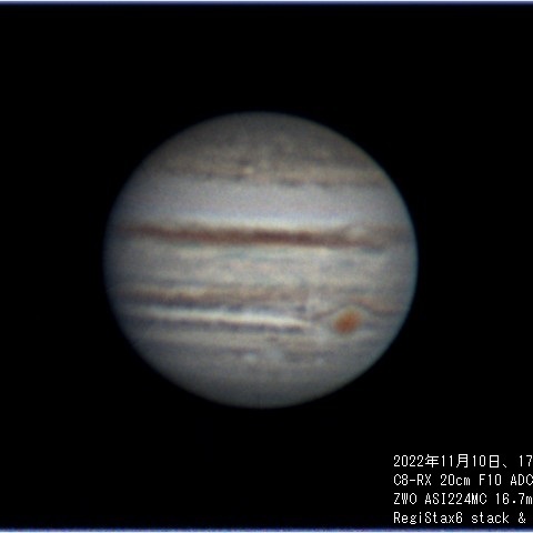 １１月１０日　木星