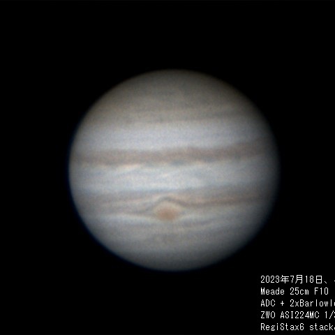 ７月18日　木星