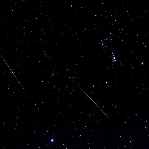 ふたご座ペア流星