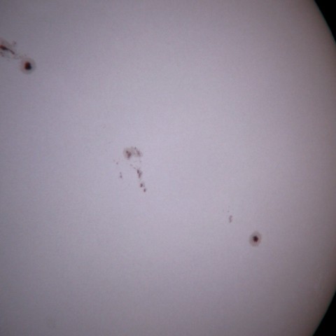 コンデジコリメート黒点群