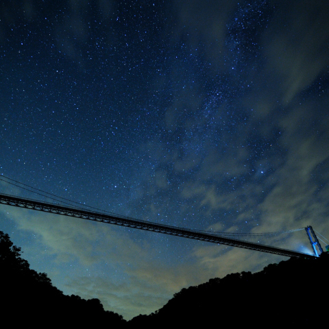 天の川に架かる橋