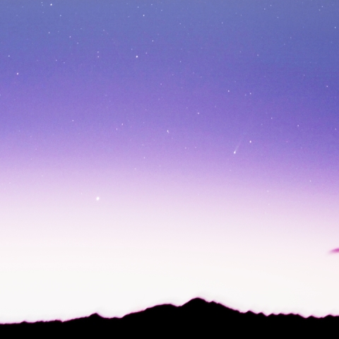 水星とアイソン彗星