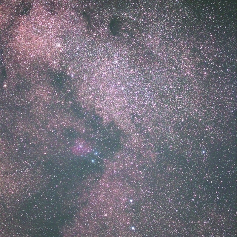 いて座北部のスタークラウド