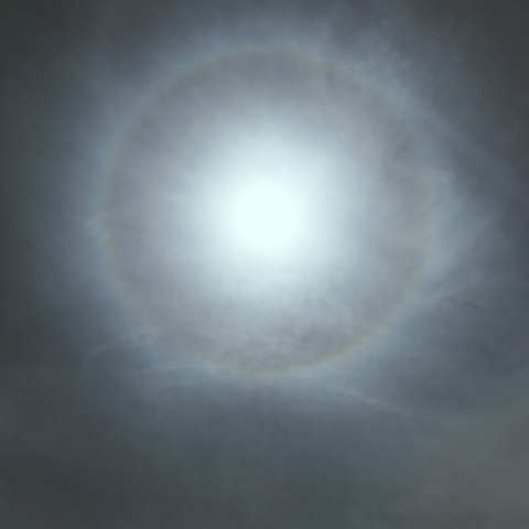 日暈　幻日環　環水平アーク
